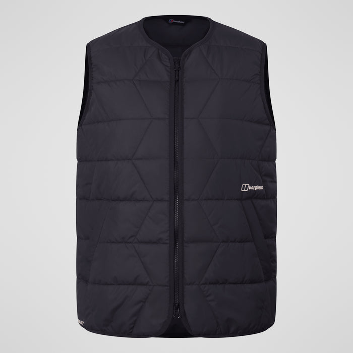 Women's Netherdene Quilted Vest - Black