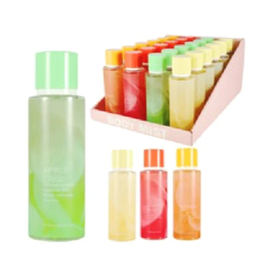 Women’s Winter Fragrance Body Mist Display Set – Assorted Holiday Scents 24pcs (8.4 fl oz / 250 ml)