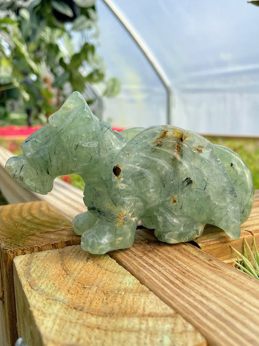 WYSIWYG- Prehnite Dragon