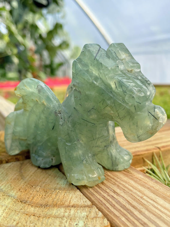 WYSIWYG- Prehnite Dragon