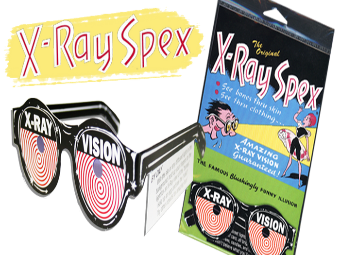 X-Ray Spex - The Original X-Ray Vision Glasses For Over 40 Years!