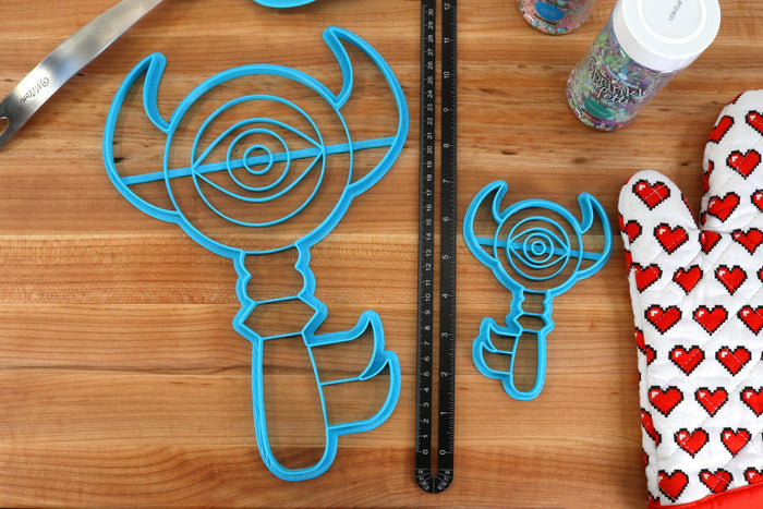 12 Inch Boss Key Cookie Cutter -  Zelda Cookie Cake  - Breathe of the Wild Cookie Cutter /  Nintendo Gift