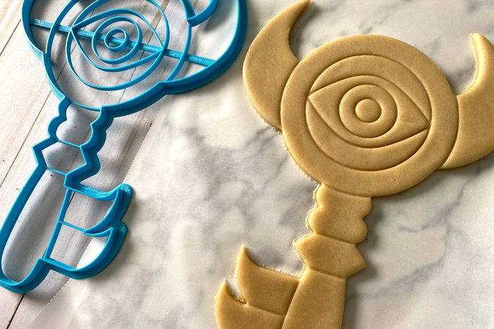 12 Inch Boss Key Cookie Cutter -  Zelda Cookie Cake  - Breathe of the Wild Cookie Cutter /  Nintendo Gift