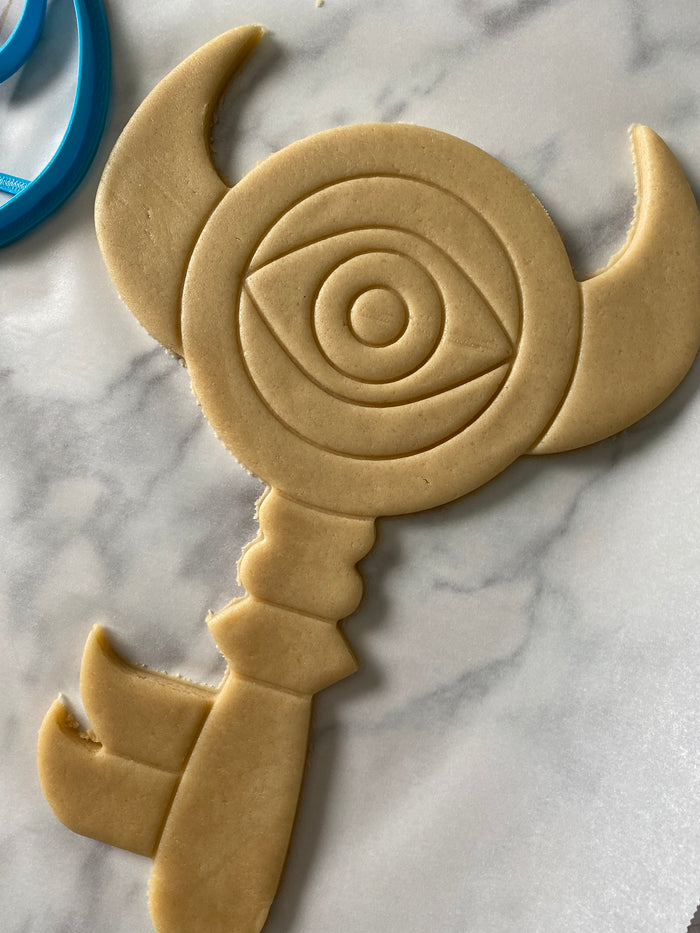 12 Inch Boss Key Cookie Cutter -  Zelda Cookie Cake  - Breathe of the Wild Cookie Cutter /  Nintendo Gift