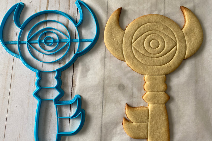 12 Inch Boss Key Cookie Cutter -  Zelda Cookie Cake  - Breathe of the Wild Cookie Cutter /  Nintendo Gift