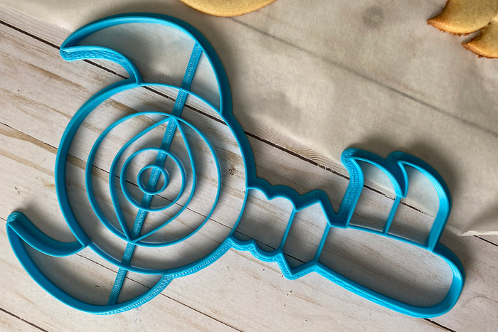 12 Inch Boss Key Cookie Cutter -  Zelda Cookie Cake  - Breathe of the Wild Cookie Cutter /  Nintendo Gift