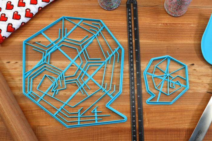 XL 12 Inch Kokiri Emerald Cookie Cutter -  Zelda Cookie Cake  - Breathe of the Wild Cookie Cutter /  Nintendo Gift