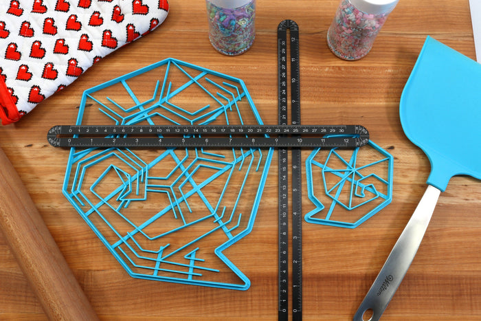 XL 12 Inch Kokiri Emerald Cookie Cutter -  Zelda Cookie Cake  - Breathe of the Wild Cookie Cutter /  Nintendo Gift