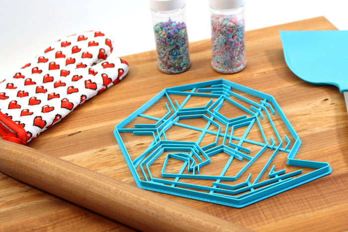 XL 12 Inch Kokiri Emerald Cookie Cutter -  Zelda Cookie Cake  - Breathe of the Wild Cookie Cutter /  Nintendo Gift