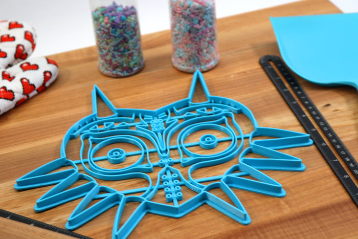 XL 12 Inch Majoras Mask Cookie Cutter -  Zelda Cookie Cake  - Breath of the Wild Cookie Cutter /  Nintendo Gift