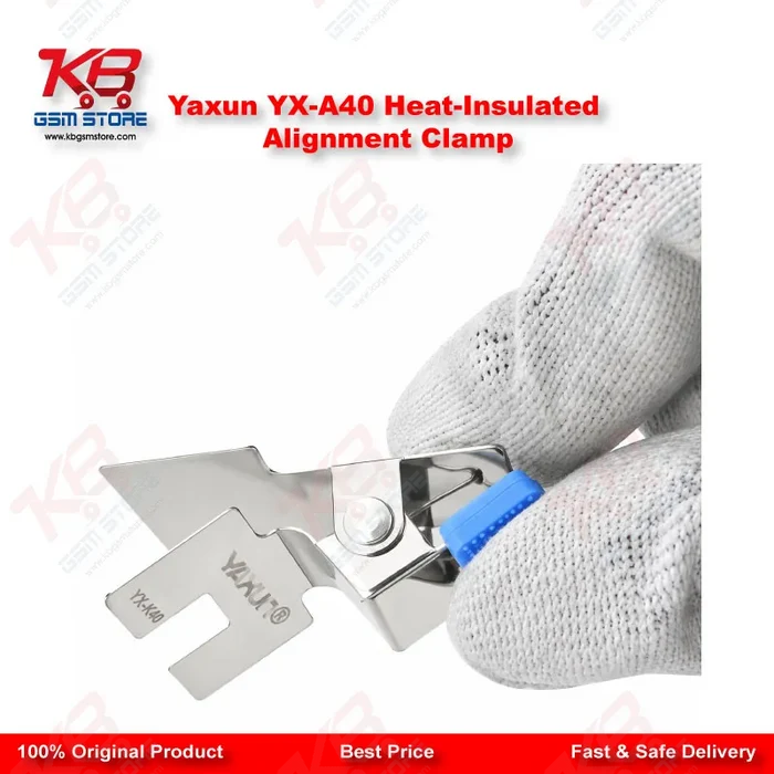 Yaxun YX-A40 Heat-Insulated Alignment Clamp – FPC & Display IC Soldering Fixture