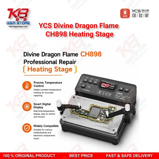 YCS CH898 Divine Dragon Heating Stage – iPhone Motherboard PCB Preheating Station