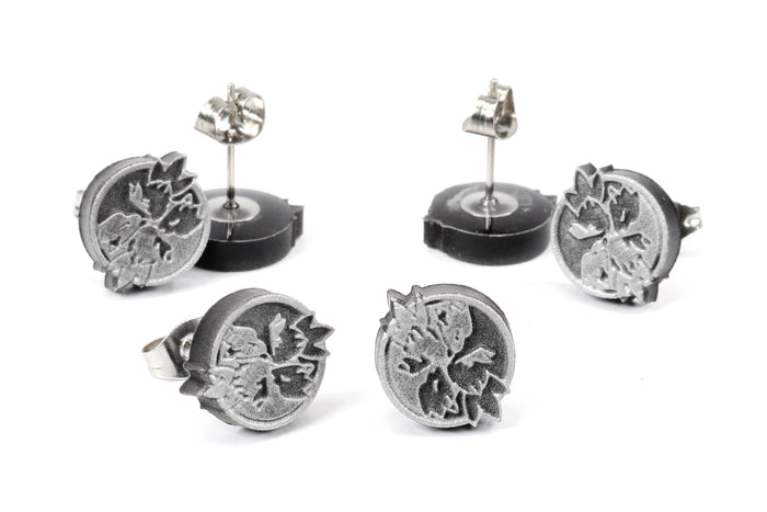 YinYang Chocobo FFXIV Yin & Yang Earrings - Chocobo Earrings - Final Fantasy Cosplay | ERG1