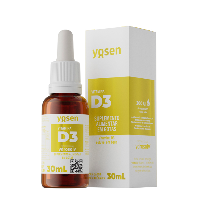 YOSEN | Vitamina D3 Ydrosolv (30 ml)