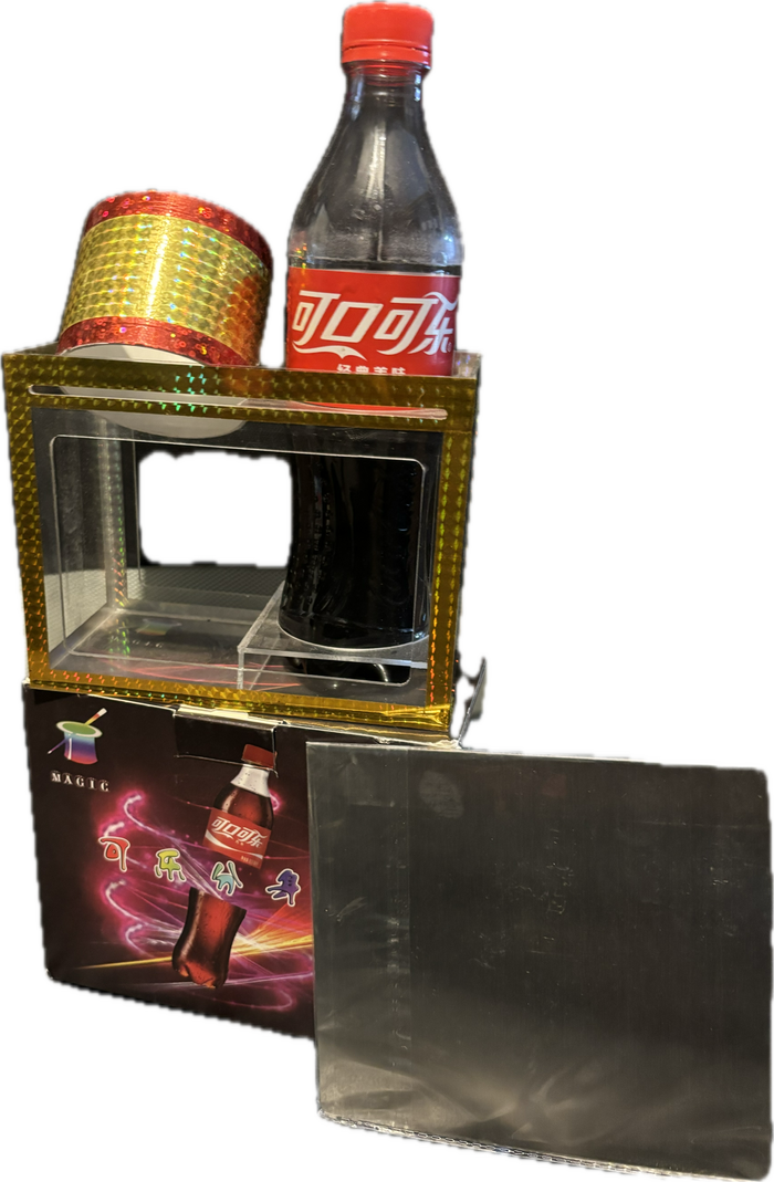 Zig Zag Coke Bottle - Easy To Do Zig Zag Illusion!