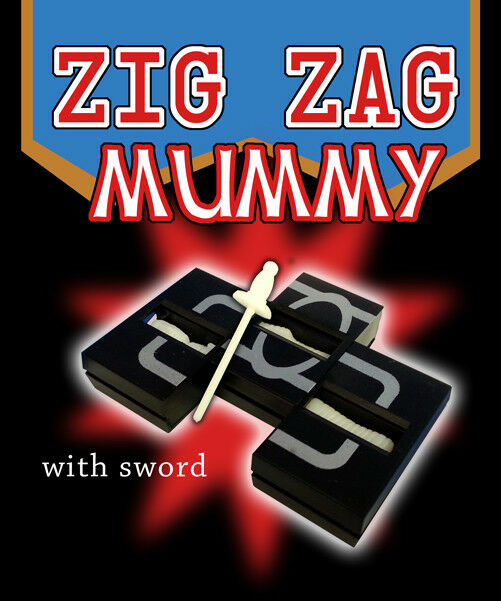 Zig Zag Mummy Illusion With Sword - Great Close-Up Pocket Effect! - EZ To Do (Colors Vary)